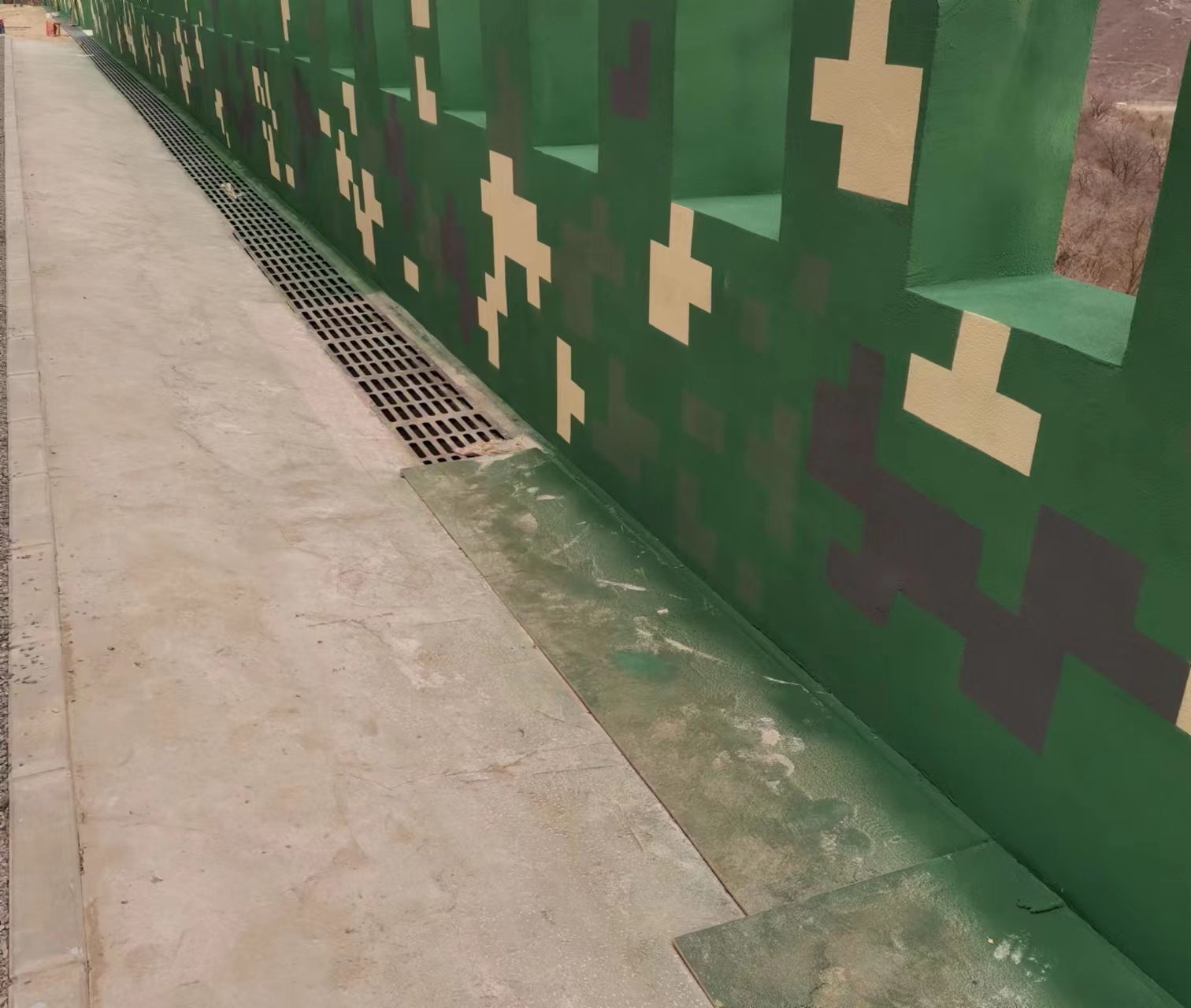 普洱围墙迷彩喷涂,数迷彩漆